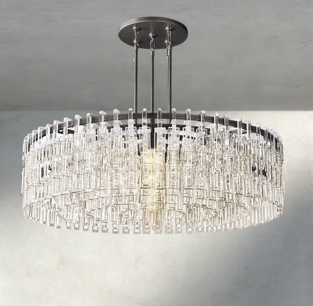 Marignan Round Chandelier 36", 48", 60"-chandelier-Manorlights