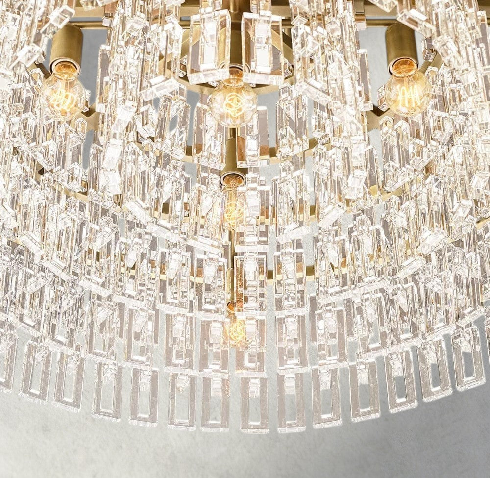 Marignan Round Chandelier 36", 48", 60"-chandelier-Manorlights