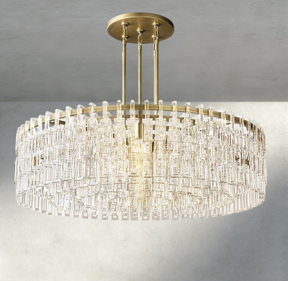 Marignan Round Chandelier 36", 48", 60"-chandelier-Manorlights