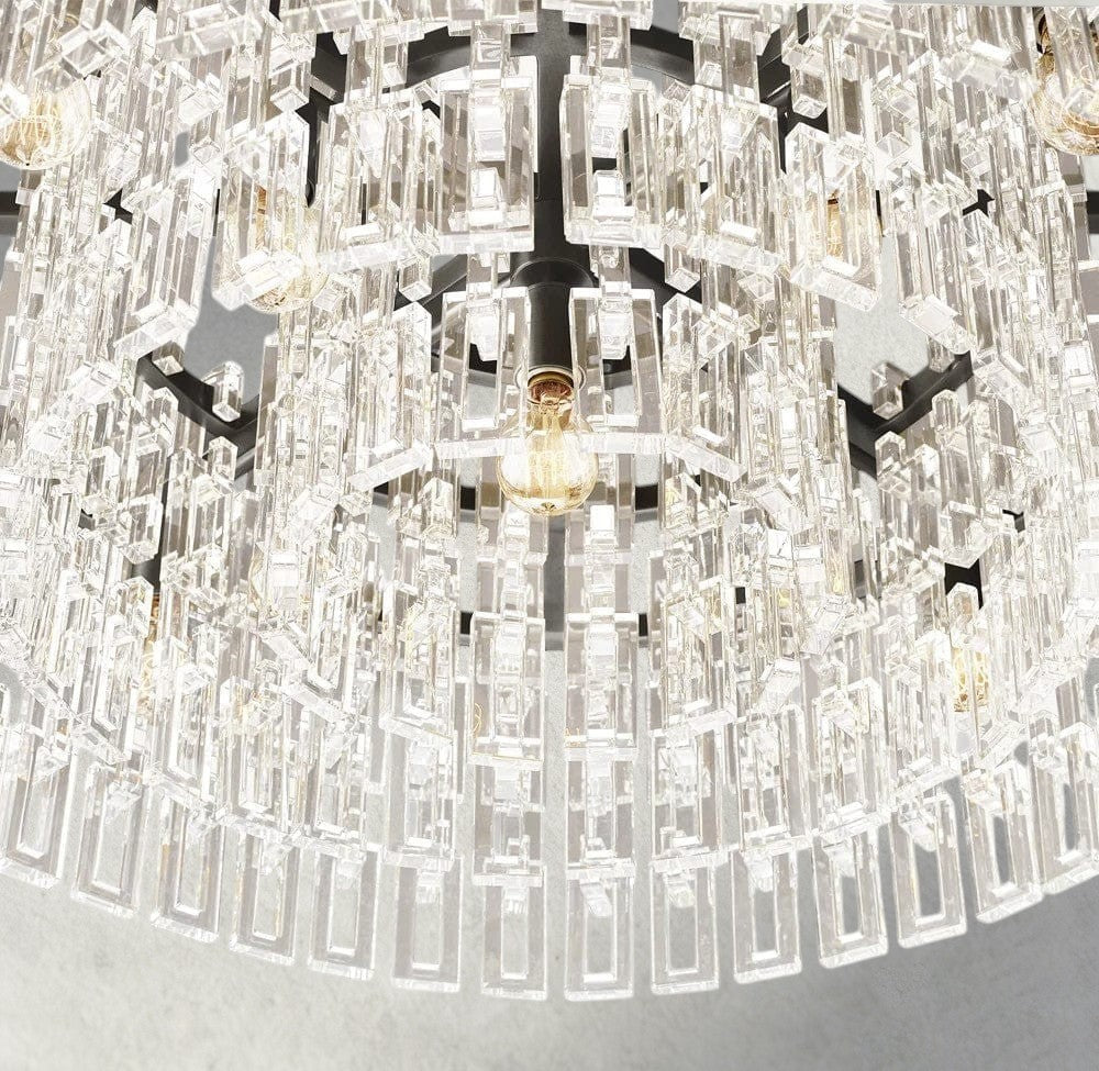 Marignan Round Chandelier 36", 48", 60"-chandelier-Manorlights