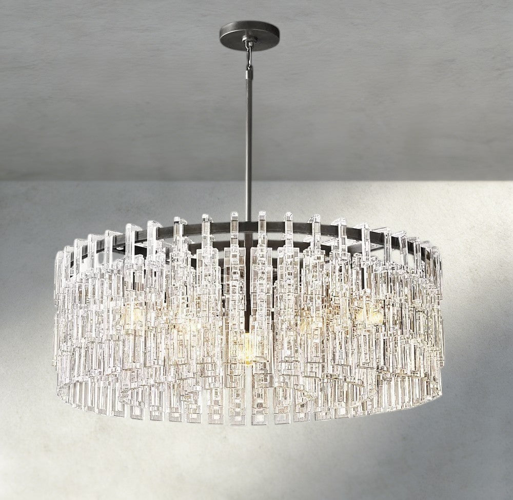 Marignan Round Chandelier 36", 48", 60"-chandelier-Manorlights