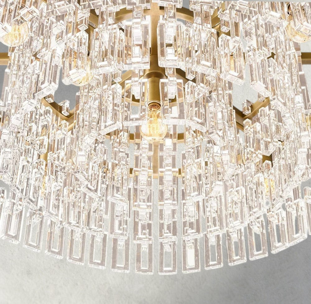 Marignan Round Chandelier 36", 48", 60"-chandelier-Manorlights