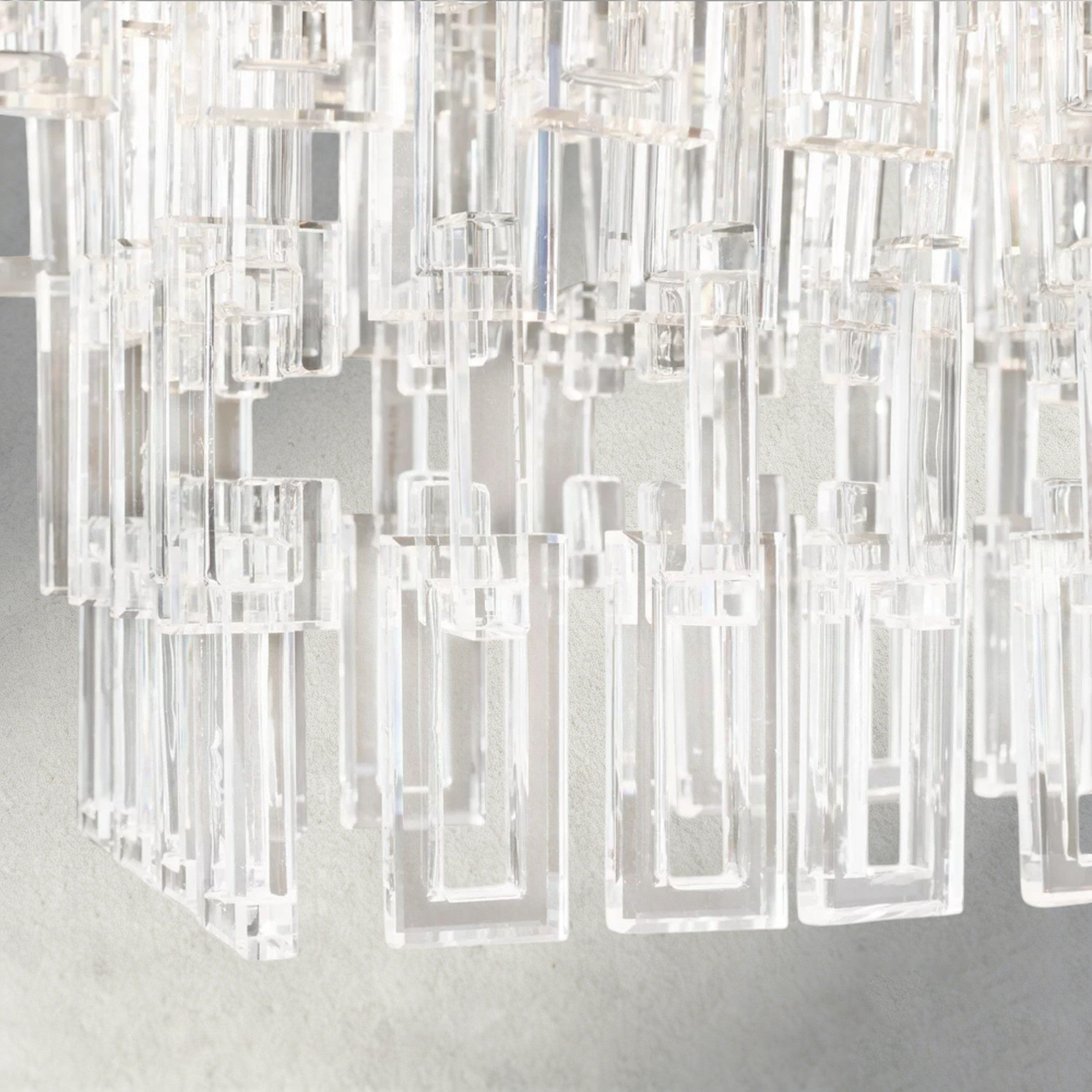Marignan Tiered Rectangular Chandelier 60", 72"-chandelier-Manorlights