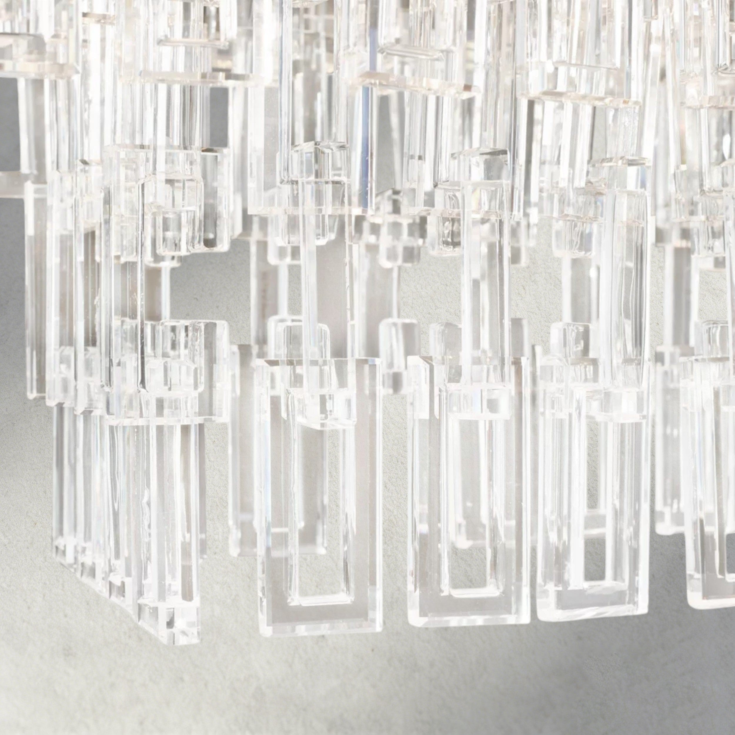 Marignan Tiered Rectangular Chandelier 60", 72"-chandelier-Manorlights