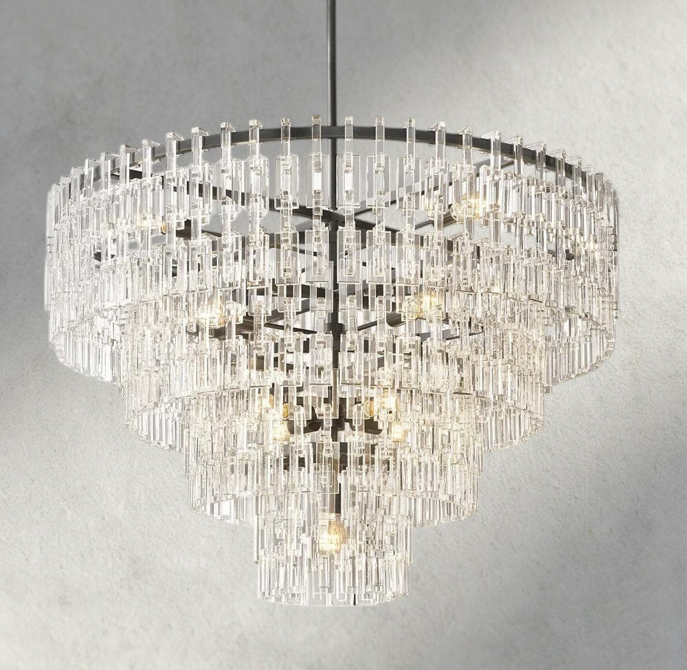 Marignan Tiered Round Chandelier 36", 48", 60"-chandelier-Manorlights