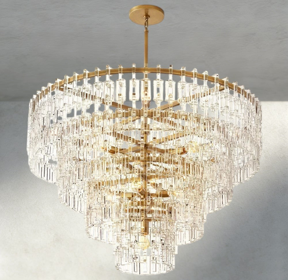 Marignan Tiered Round Chandelier 36", 48", 60"-chandelier-Manorlights