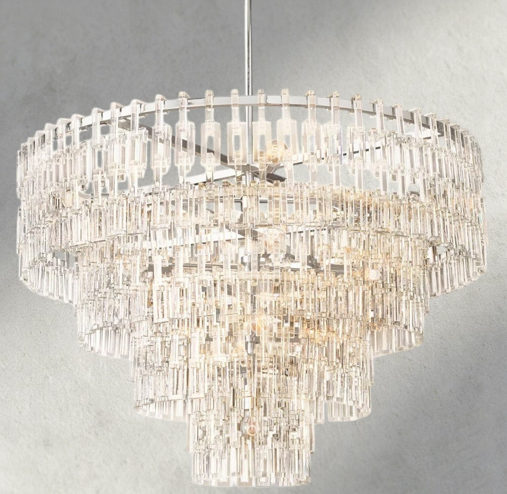 Marignan Tiered Round Chandelier 36", 48", 60"-chandelier-Manorlights