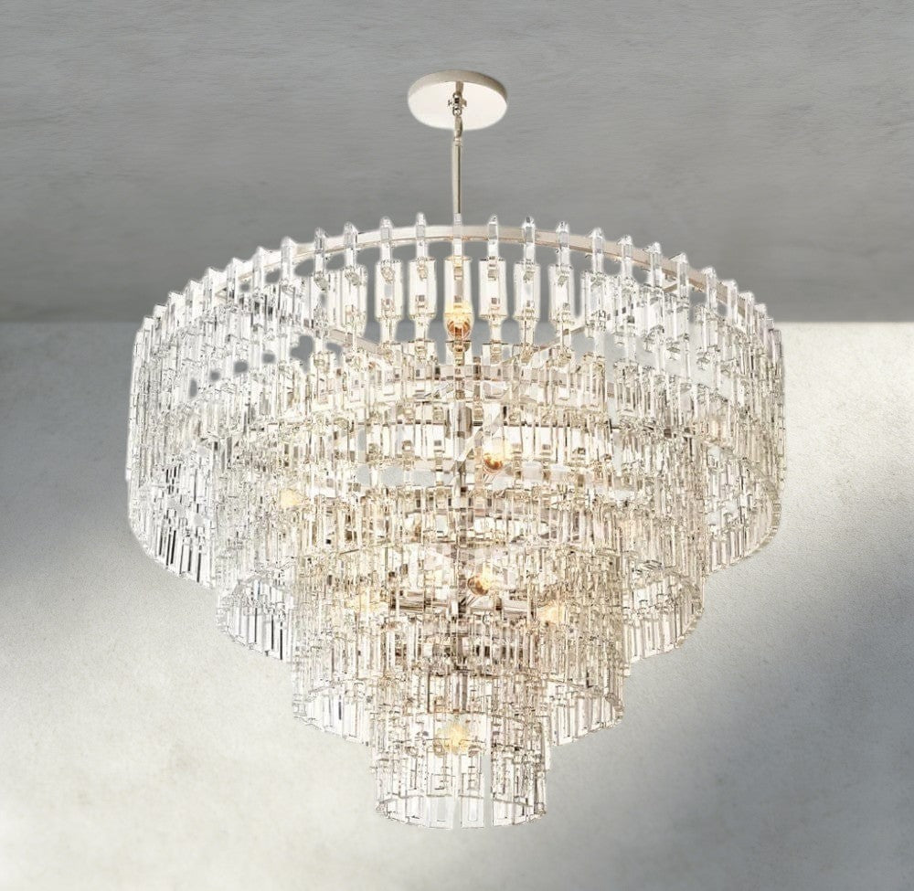Marignan Tiered Round Chandelier 36", 48", 60"-chandelier-Manorlights