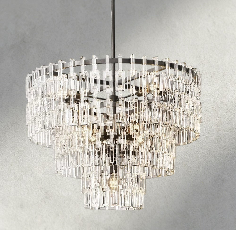 Marignan Tiered Round Chandelier 36", 48", 60"-chandelier-Manorlights