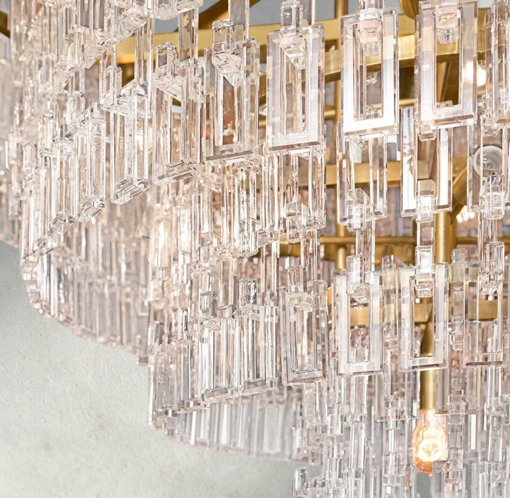 Marignan Tiered Round Chandelier 36", 48", 60"-chandelier-Manorlights