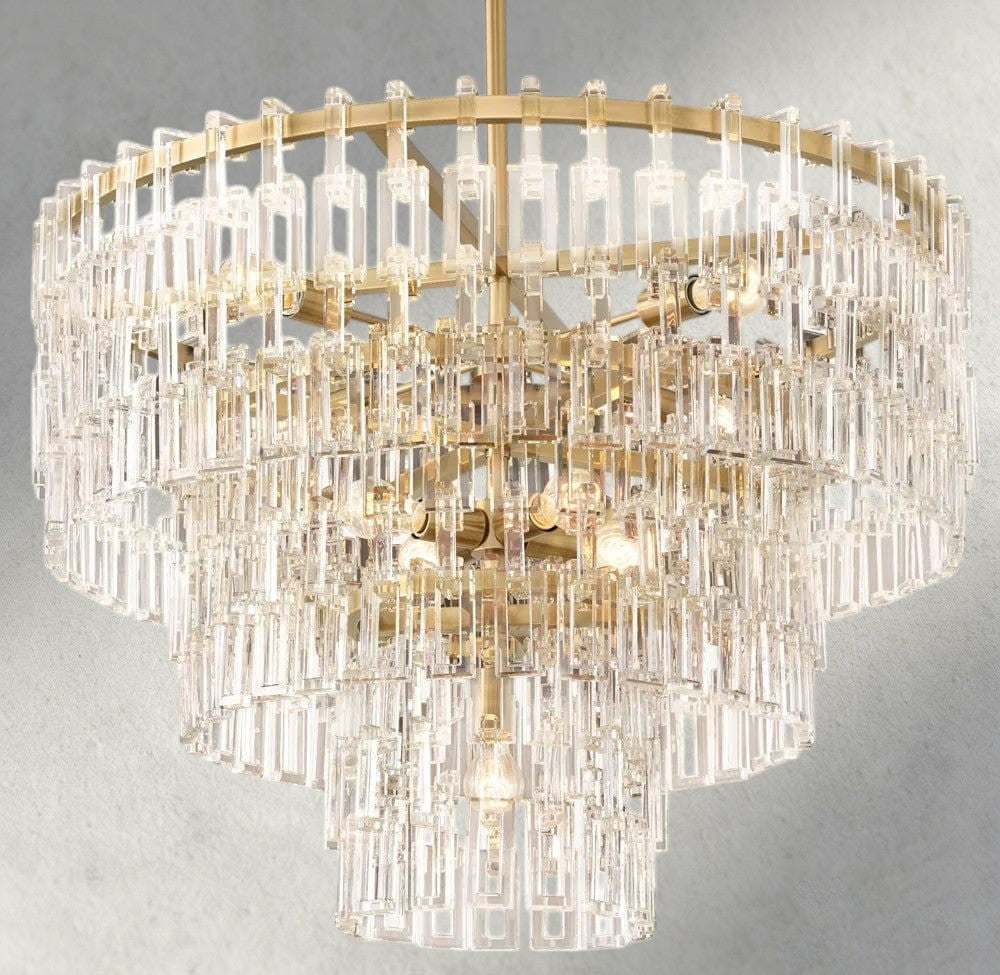 Marignan Tiered Round Chandelier 36", 48", 60"-chandelier-Manorlights