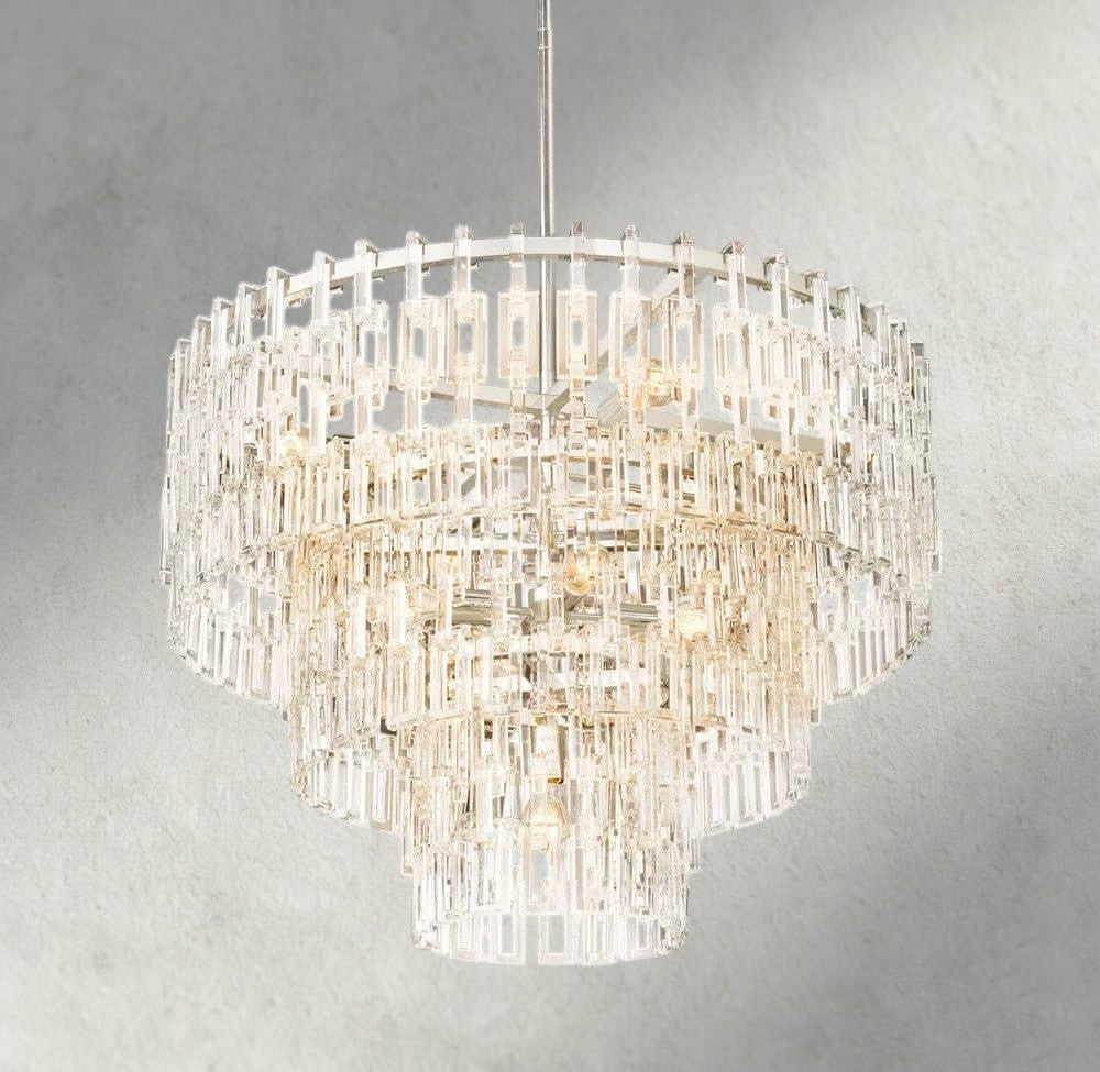 Marignan Tiered Round Chandelier 36", 48", 60"-chandelier-Manorlights