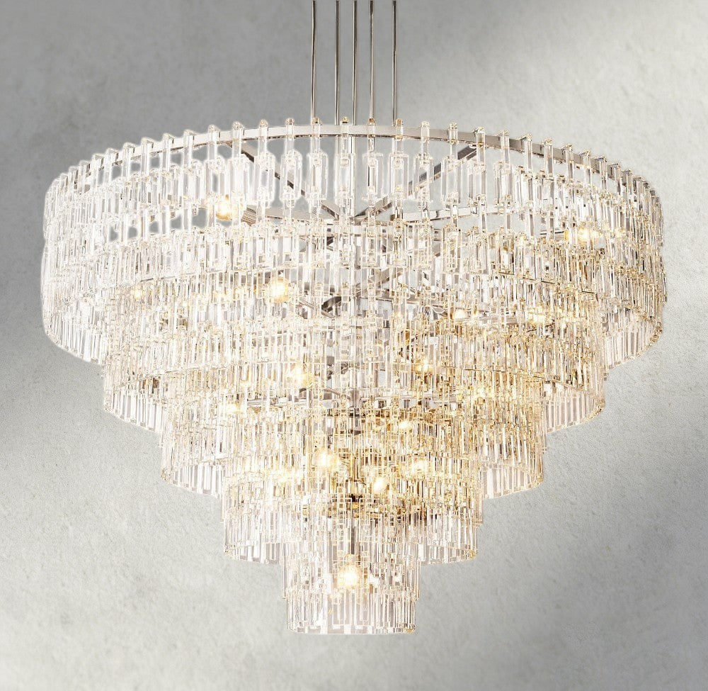 Marignan Tiered Round Chandelier 36", 48", 60"-chandelier-Manorlights