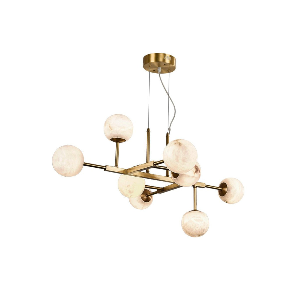 Maytoni Uva Alabaster Chandelier - L 43.3″GlodManorlights