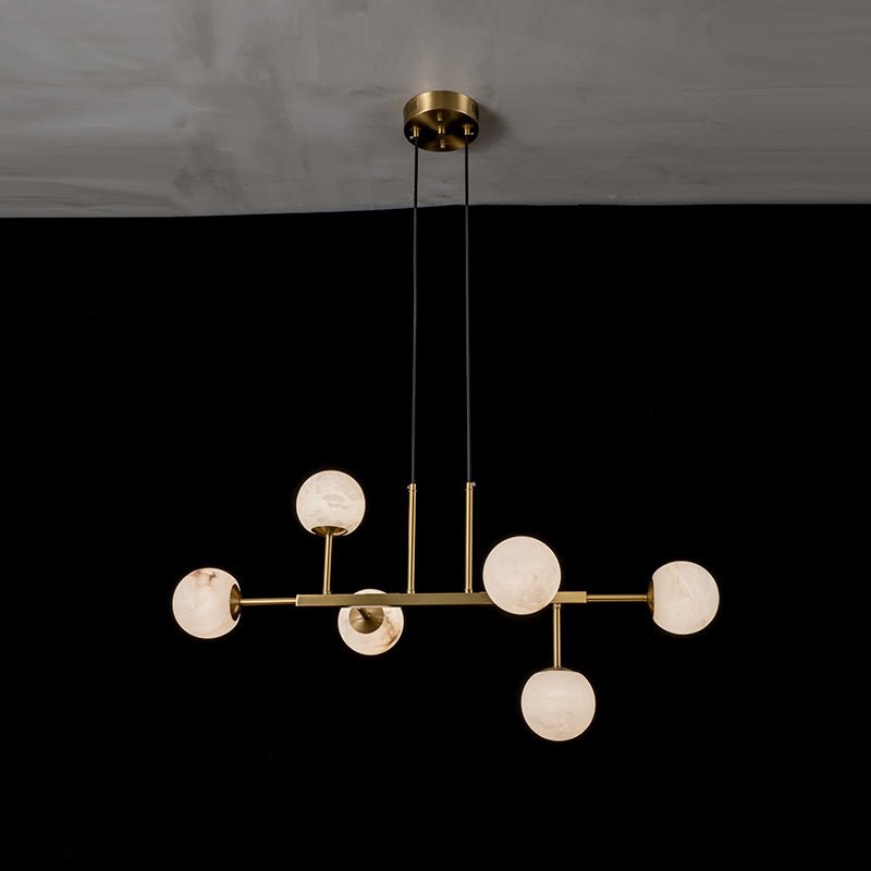 Maytoni Uva Alabaster Chandelier - L 41.3″GlodManorlights