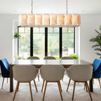 Harlow Calcite Rectangular Chandelier 42", 54", 62", 74"