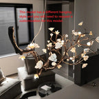 Minas Rustic Tree Branch Chandelier - Black47.24” ( 120 cm )Warm White 3000KBlushlighting