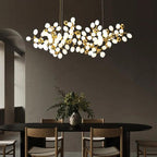 Modern Artistic Linear Grape Chandelier - 47.2" LBlushlighting
