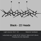 Modern Trendy Dining Room Lighting - 177” (L450cm)Warm light 3000KManorlights