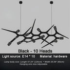 Modern Trendy Dining Room Lighting - 177” (L450cm)Warm light 3000KManorlights