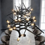Modern Trendy Dining Room Lighting - 177” (L450cm)Warm light 3000KManorlights