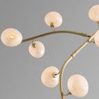 Modern Vertical Branches Glass Globe Chandelier - L84"*W48"*H48"(L213.36cm*W121.92cm*H121.92cm)Warm LightManorlights