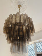 Murano Chandelier – 48 tubes – Smoked - Manorlights