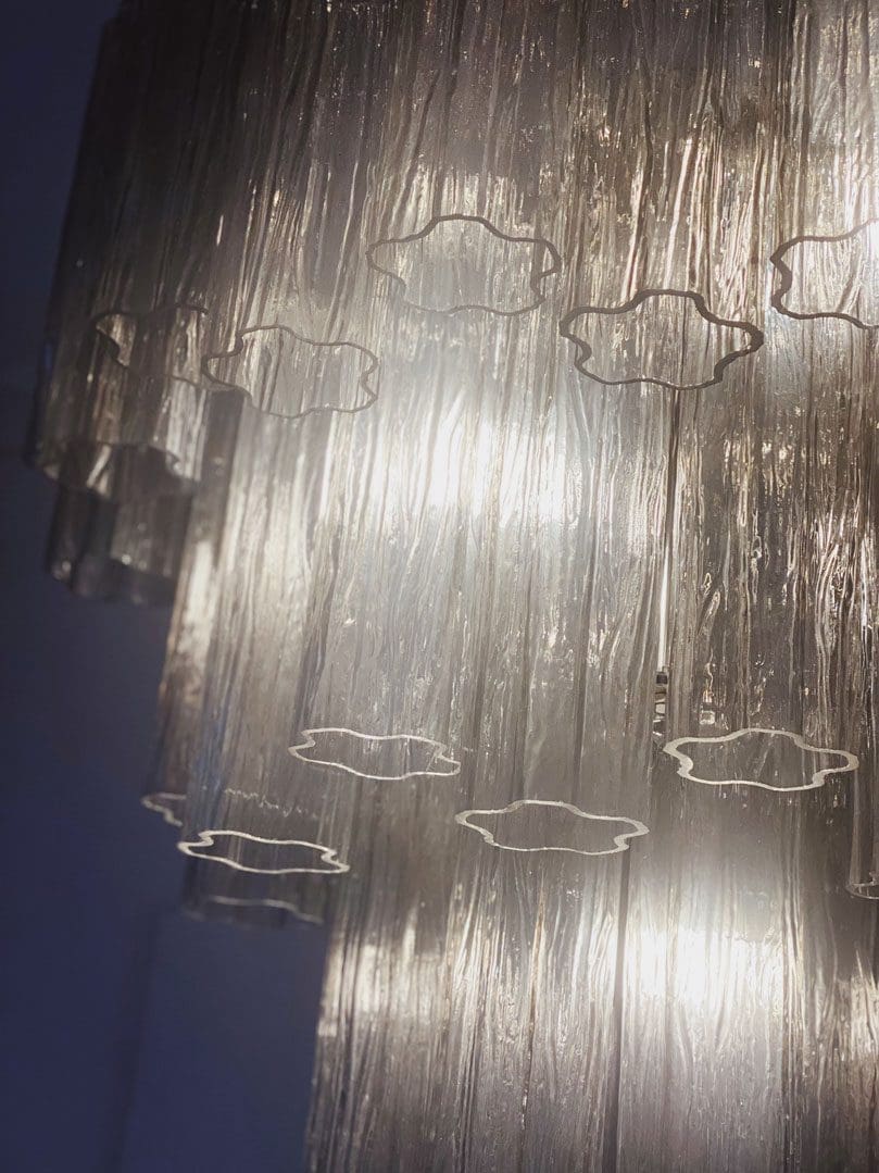 Murano Chandelier – 48 tubes – Smoked - Manorlights