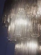 Murano Chandelier – 48 tubes – Smoked - Manorlights