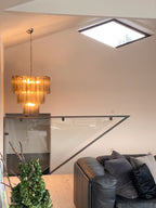 Murano Chandelier – 48 tubes – Smoked - Manorlights