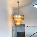 Murano Chandelier – 48 tubes – Smoked - Manorlights