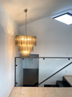 Murano Chandelier – 48 tubes – Smoked - Manorlights
