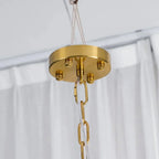 Murano Chandelier - 5 Layer D 76cm x H 78cm / ∅ 30″ x H 30.7″WhitePolished NickelBlushlighting