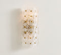 Nicolette Glass Floral Sconce (15")