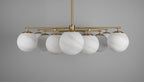 Orion Oval Flush Mount Base Chandelier Ø47.8″-NORMAL-Manorlights