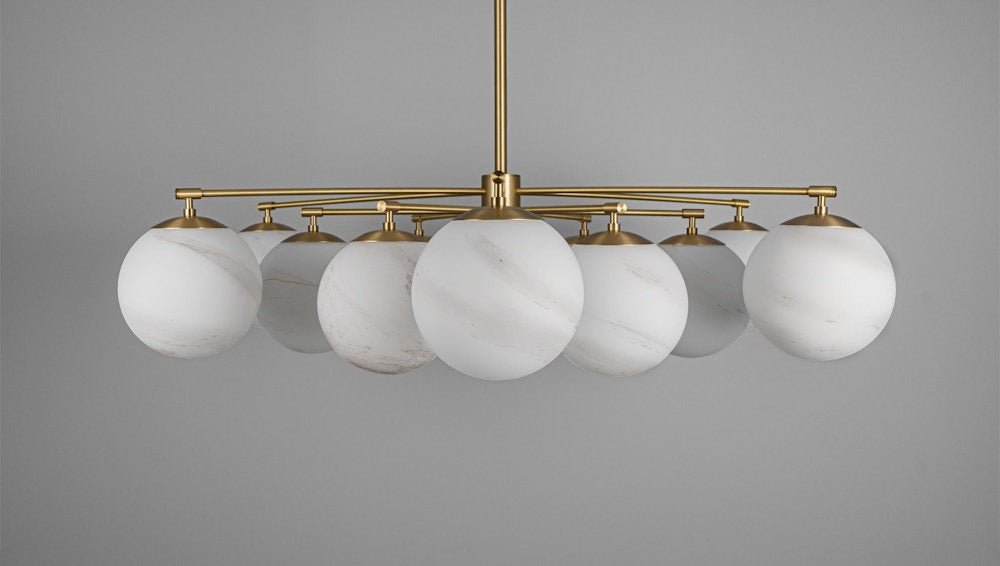Orion Oval Flush Mount Base Chandelier Ø47.8″-NORMAL-Manorlights