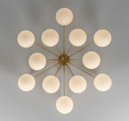 Orion Oval Flush Mount Base Chandelier Ø47.8″-NORMAL-Manorlights
