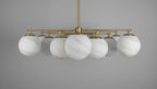 Orion Oval Flush Mount Base Chandelier Ø47.8″-NORMAL-Manorlights