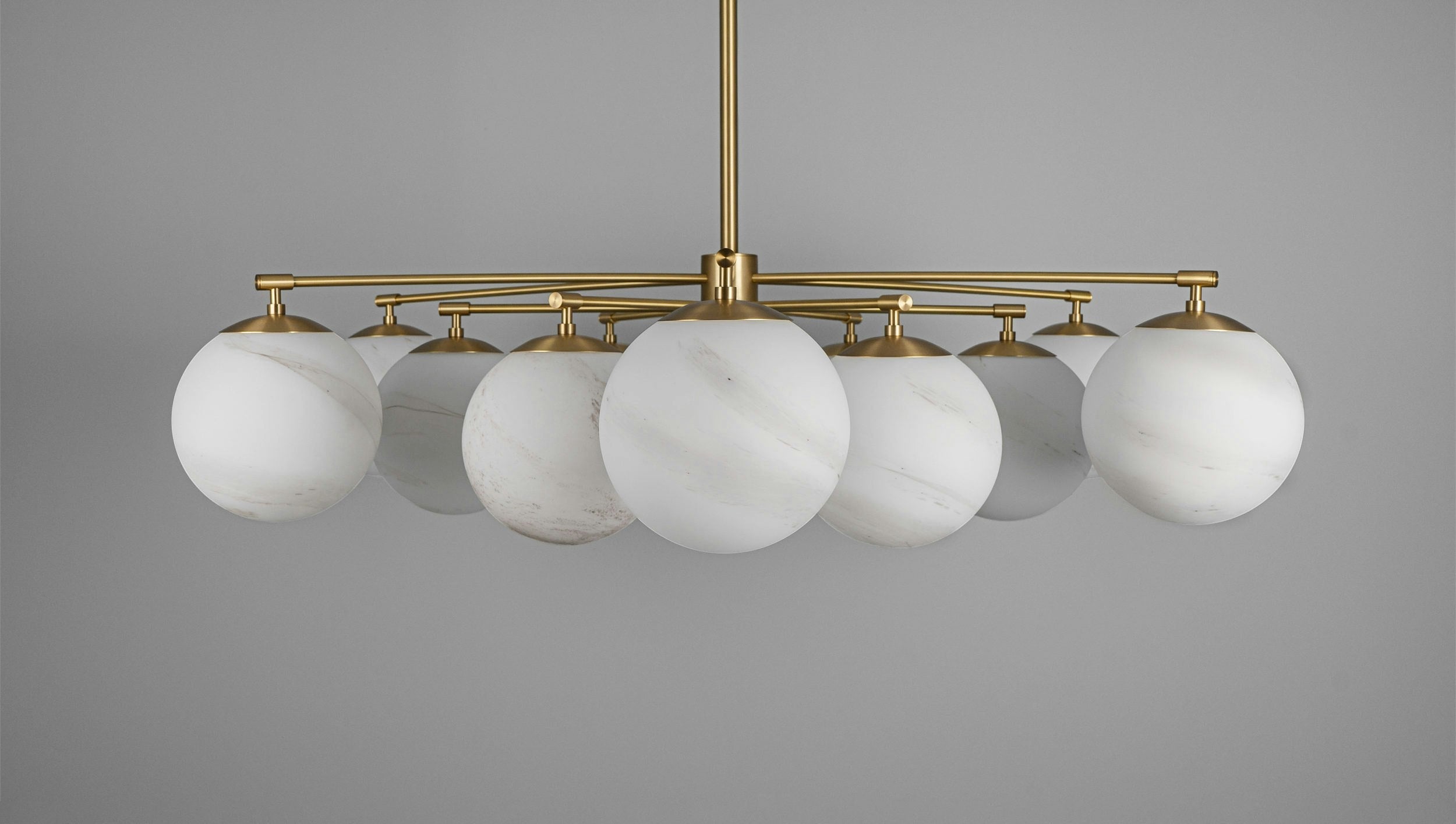 Orion Oval Flush Mount Base Chandelier Ø47.8″-NORMAL-Manorlights