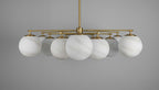 Orion Oval Flush Mount Base Chandelier Ø47.8″-NORMAL-Manorlights
