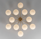 Orion Oval Flush Mount Base Chandelier Ø47.8″-NORMAL-Manorlights