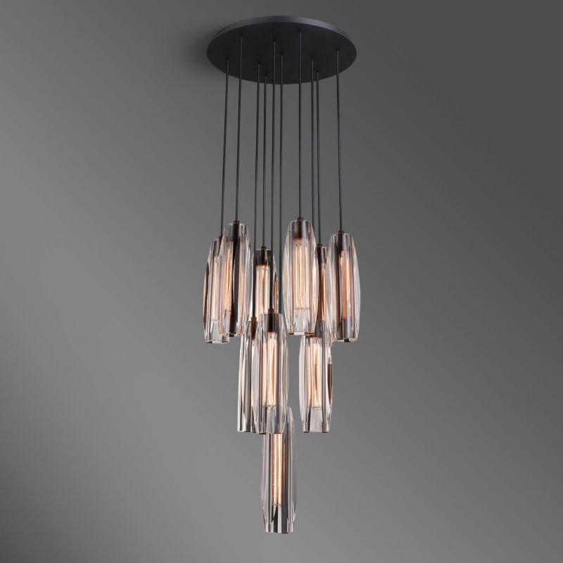 Osleride 10 Light Circular Chandelier -  -  Manorlights