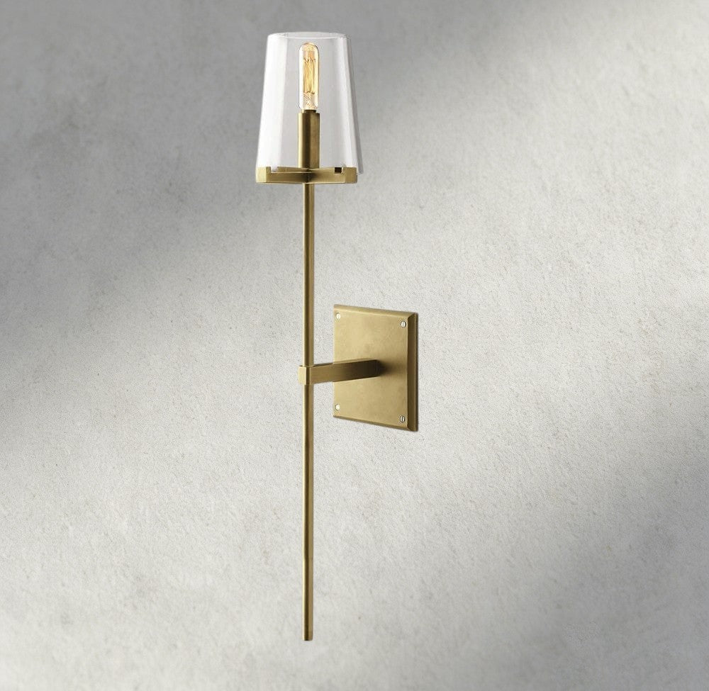 Pauillac Torch Sconce-wall sconce-Manorlights