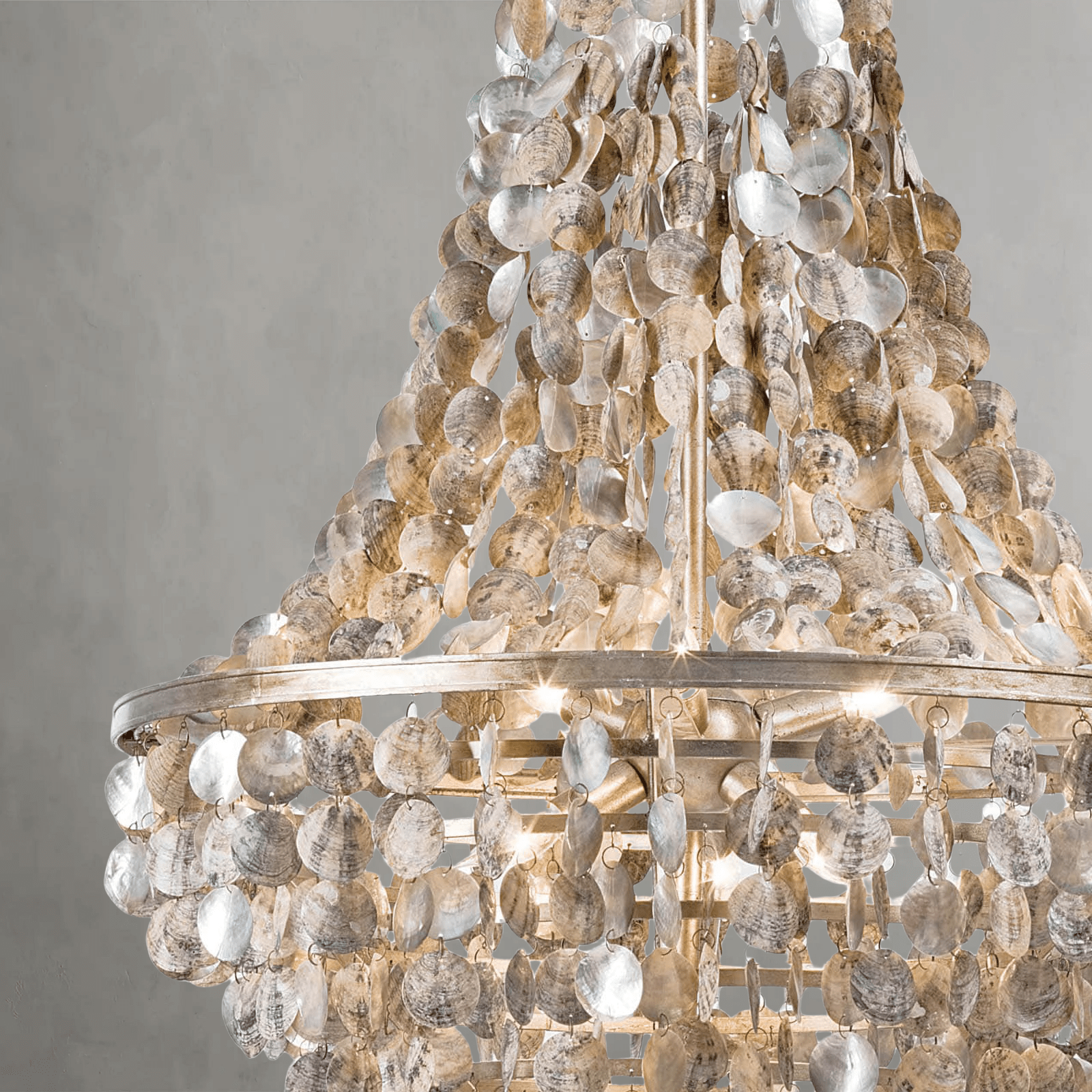 Pearl Seashell Pendant Light - Manorlights