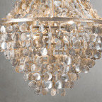 Pearl Seashell Pendant Light - Manorlights