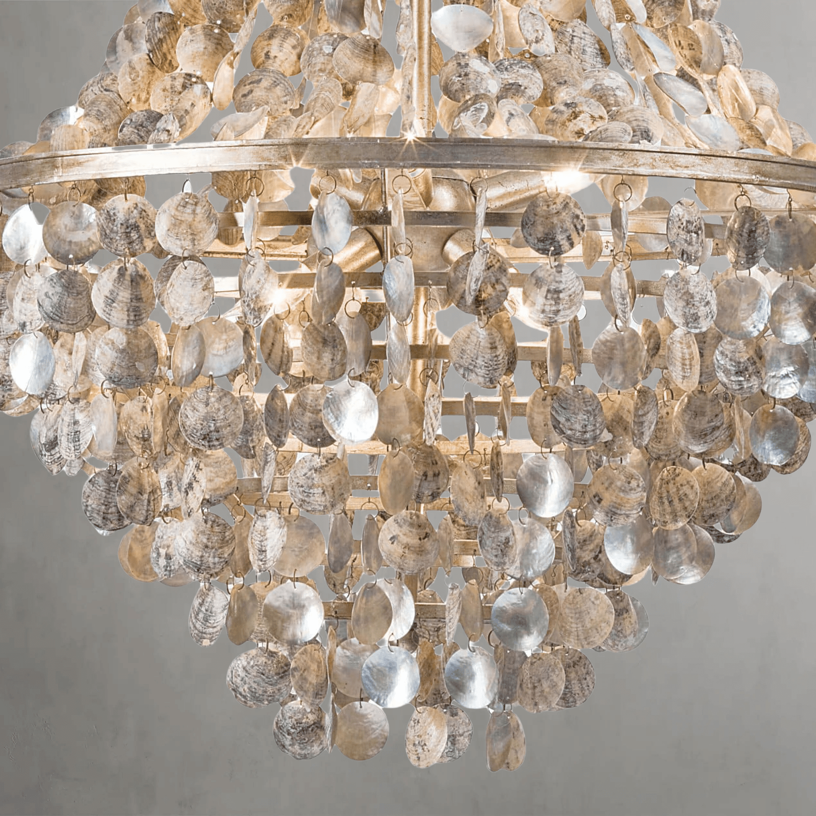 Pearl Seashell Pendant Light - Manorlights