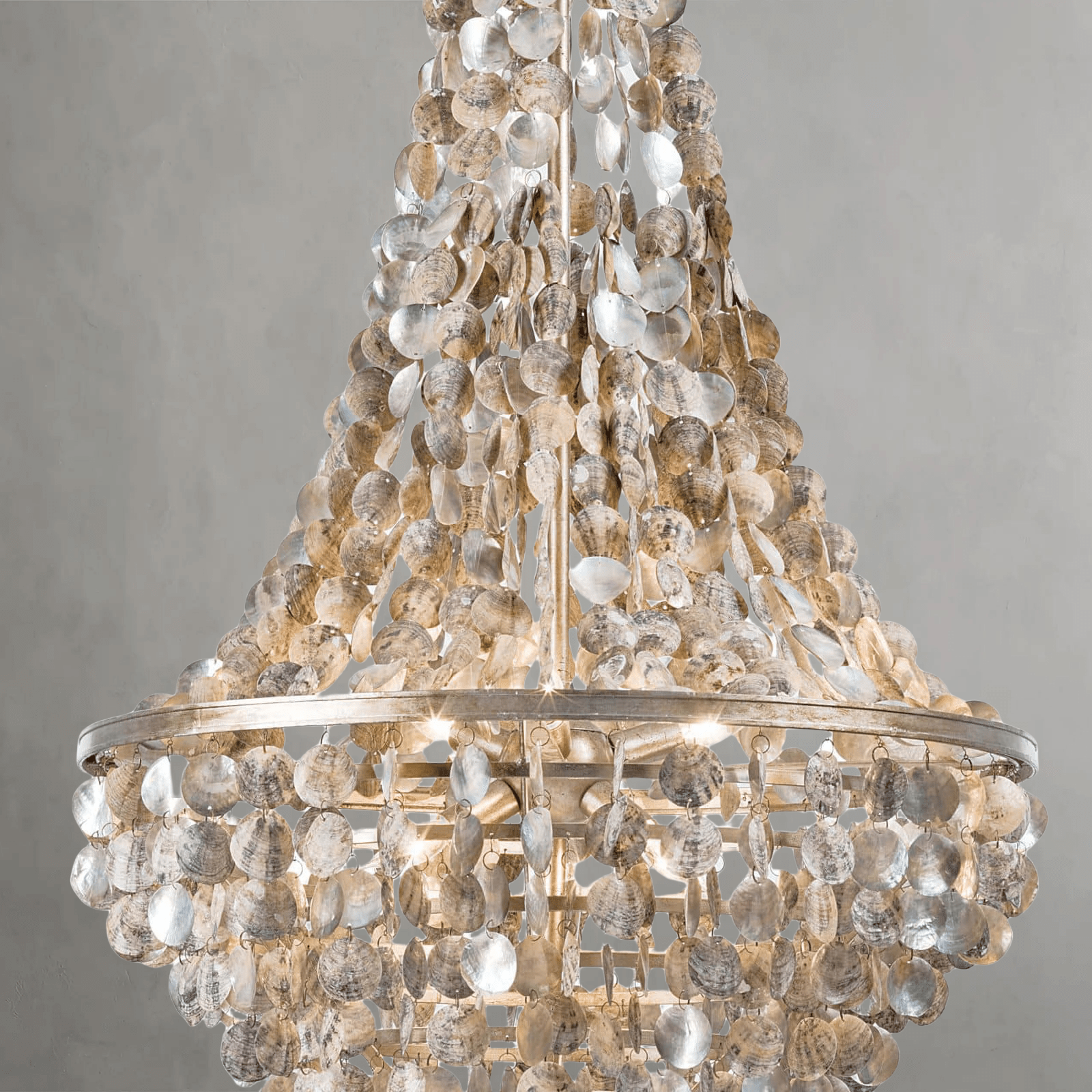 Pearl Seashell Pendant Light - Manorlights