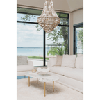 Pearl Seashell Pendant Light - Manorlights