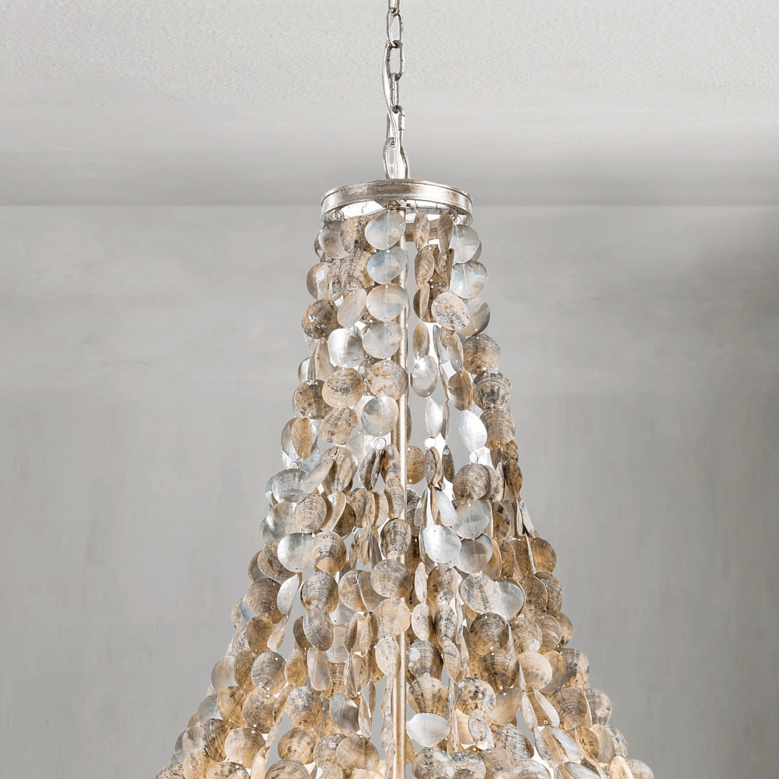 Pearl Seashell Pendant Light - Manorlights