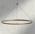 Peralta Round Chandelier 36", 48", 60", 2-Tier 60"-chandelier-Manorlights